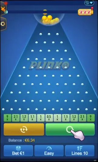 Jouez à Plinko sur votre smartphone. Jouez à Plinko sur votre smartphone.